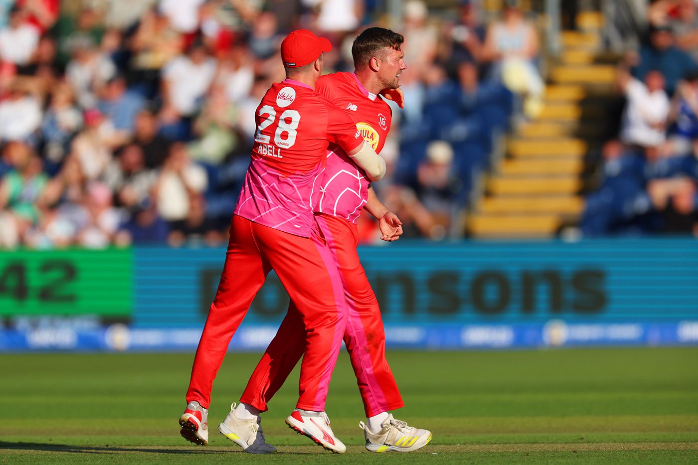 Jake Ball claimed a three-for