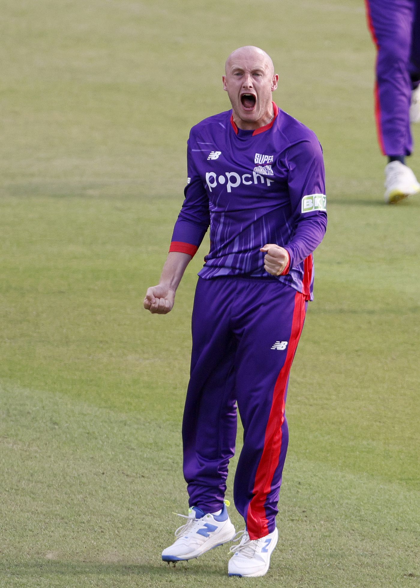 Callum Parkinson roars in celebration