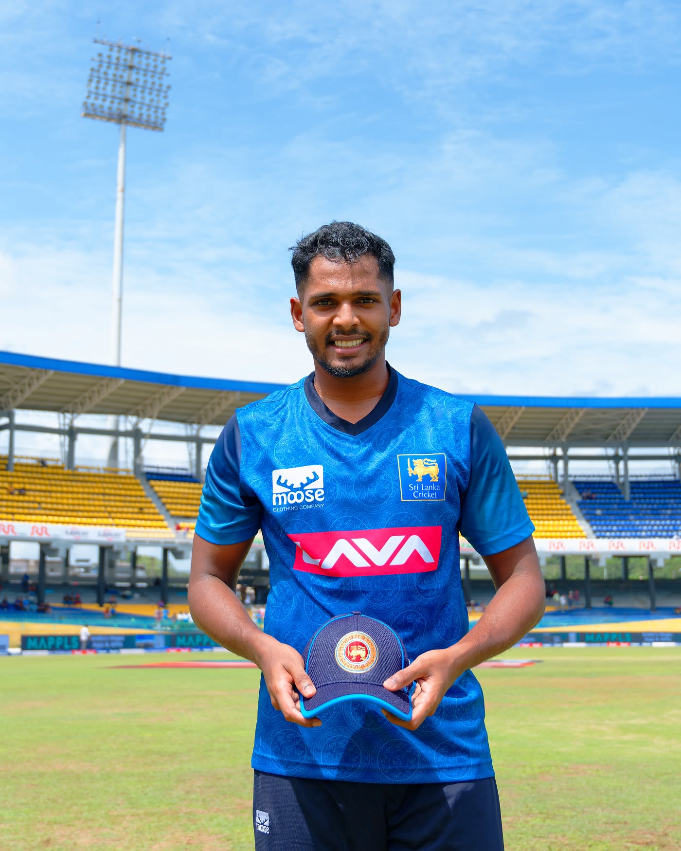 Mohamed Shiraz was handed an ODI debut