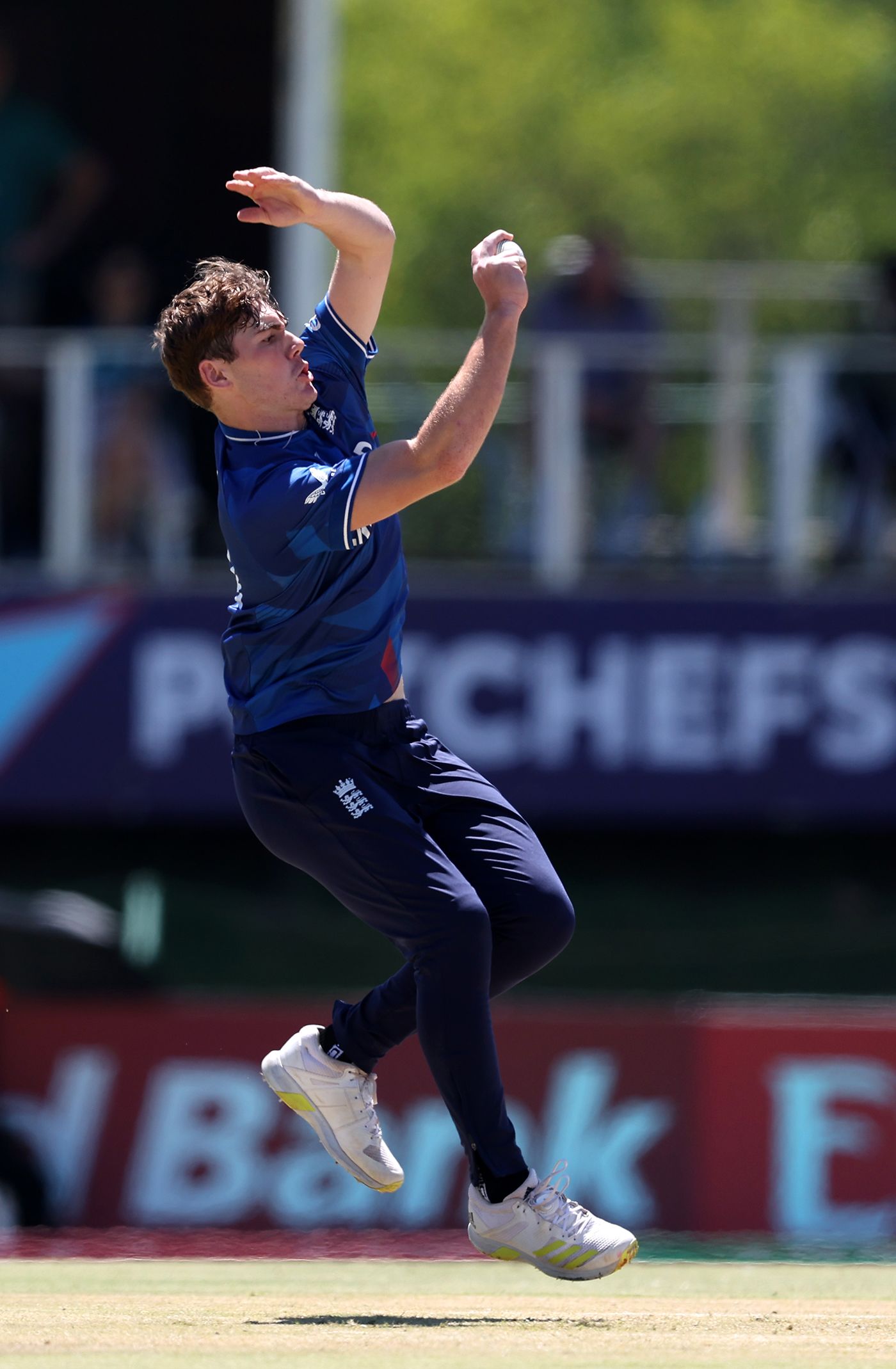Dominic Kelly in action for England U19s