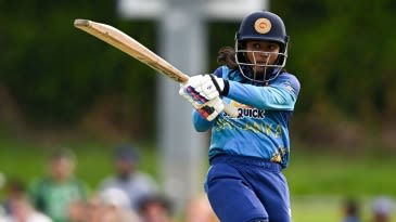 Harshitha Samarawickrama's 86* leads Sri Lanka to thumping win