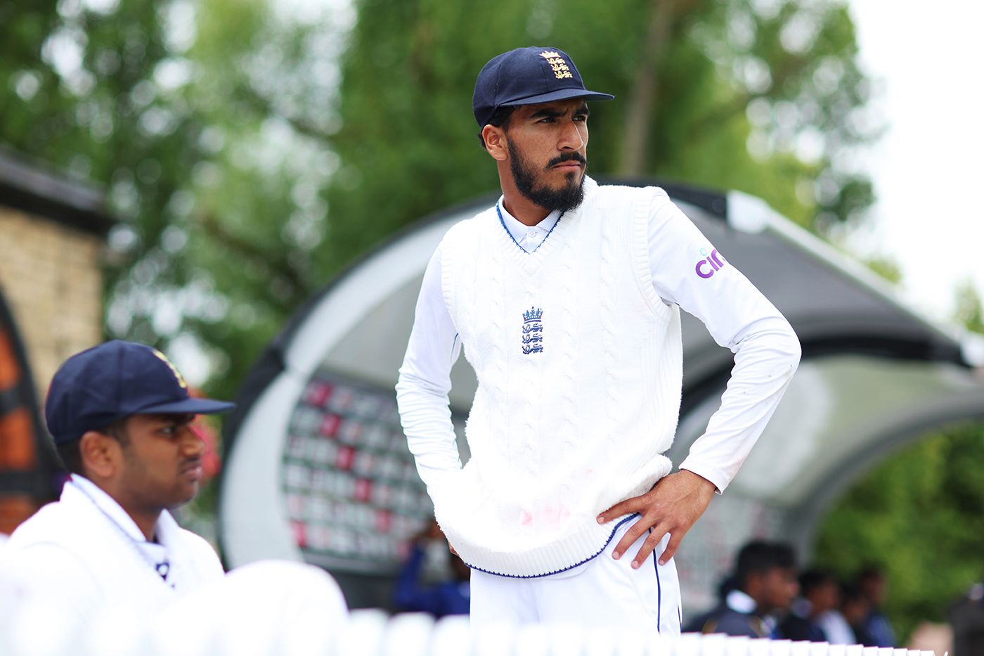 Warwickshire's Hamza Shaikh on England Under-19s duty