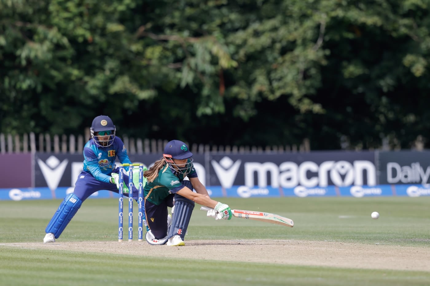 Amy Hunter's 66 laid a solid platform for Ireland