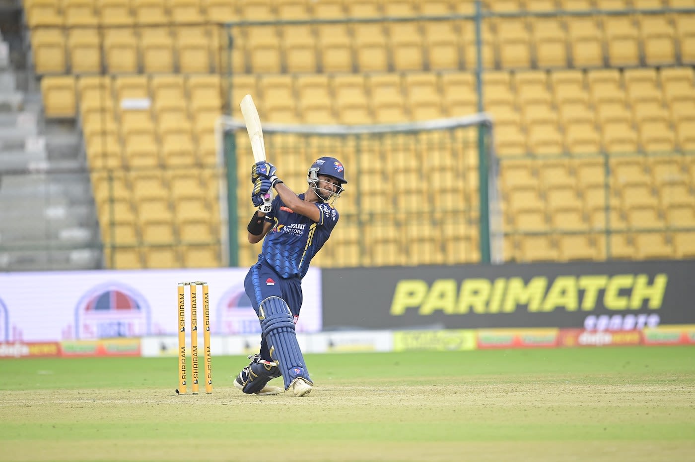 Shubhang Hegde made an unbeaten 52 off 36 balls