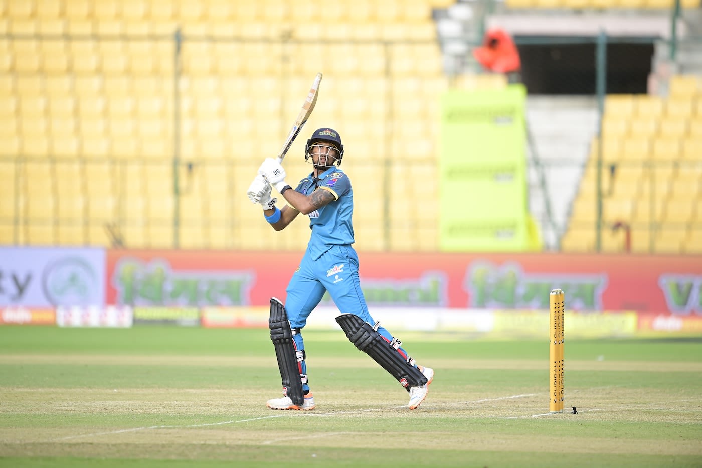 Luvnith Sisodia's 35-ball 62 helped Gulbarga Mystics chase 127 in just 11.4 overs