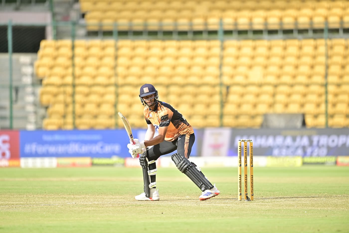 Manvanth Kumar made a match-winning contribution in a triple Super Over game