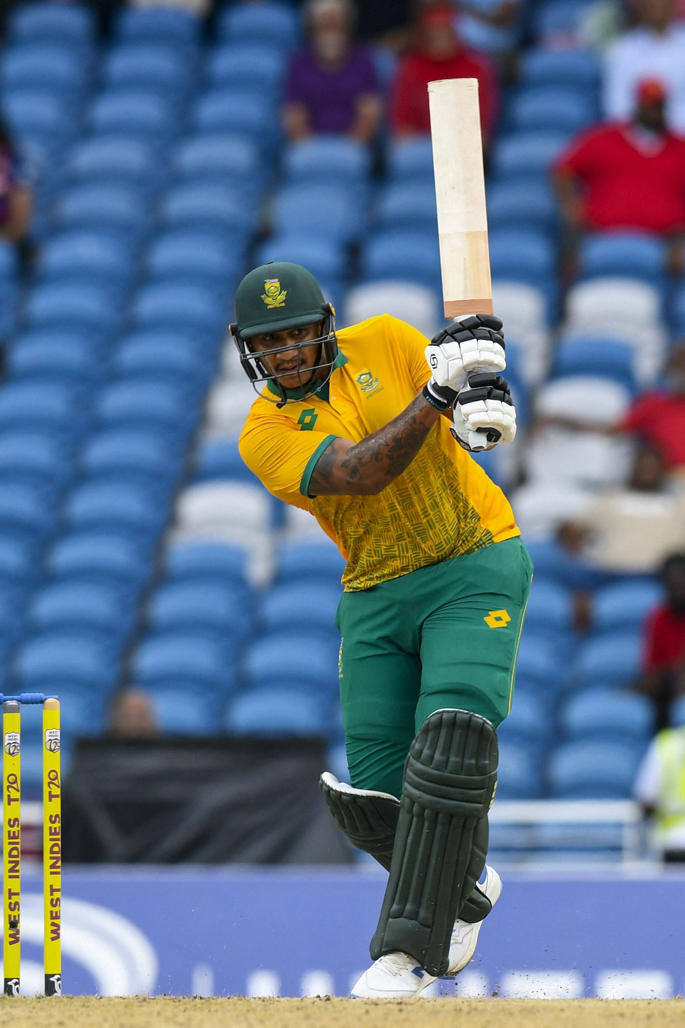 Patrick Kruger made a handy 44 off 32 balls