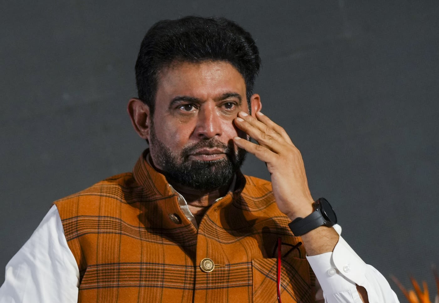 Chetan Sharma was among the guests at a Pro Cricket League event