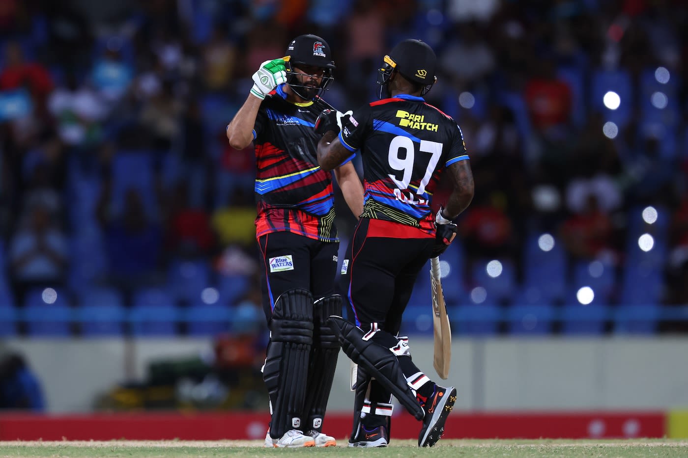 Imad Wasim and Fabian Allen gave Antigua And Barbuda Falcons useful lower-order runs