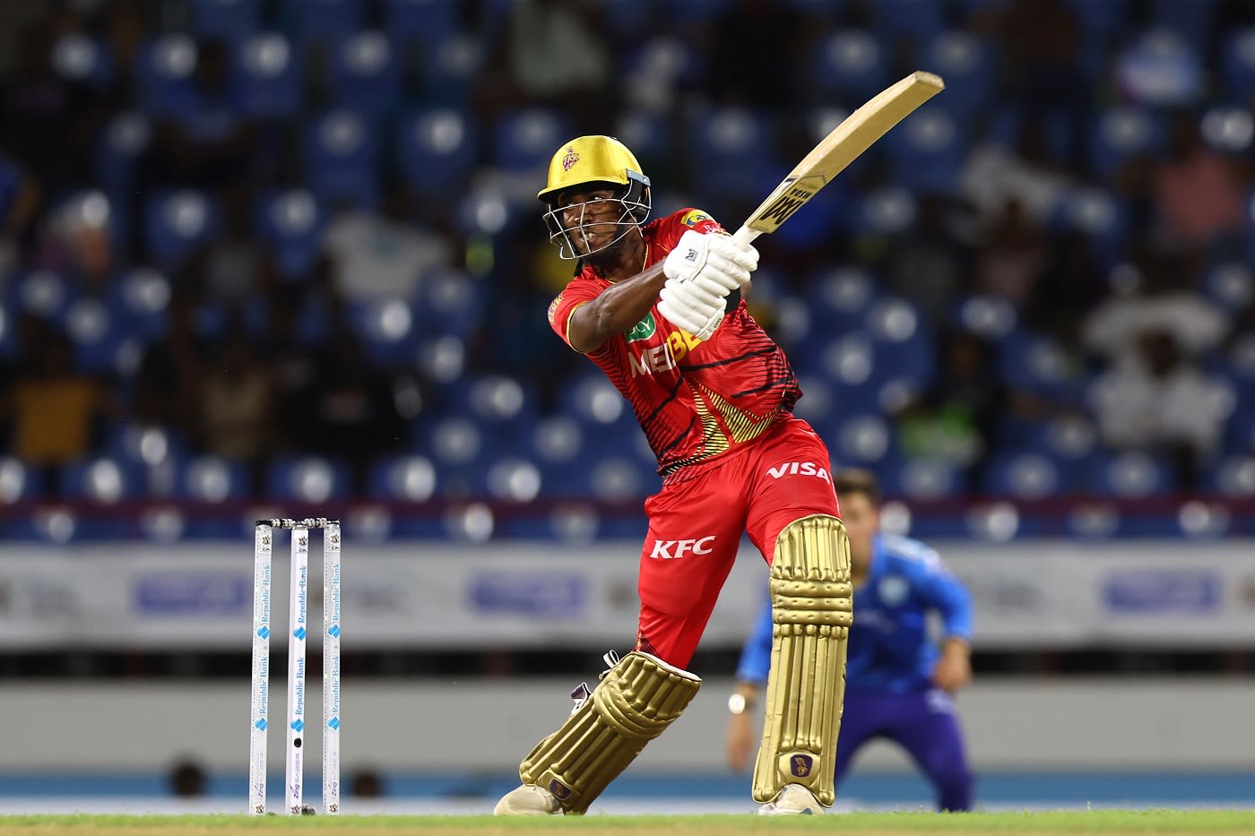 Shaqkere Parris hit six sixes in his innings of 57
