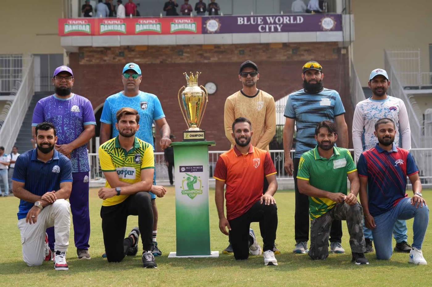 Pakistan's best and brightest from the past and present are involved in the Champions Cup