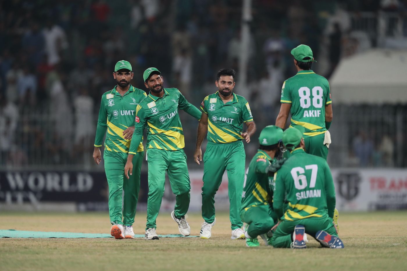 Zahid Mahmood took a match-winning five-for