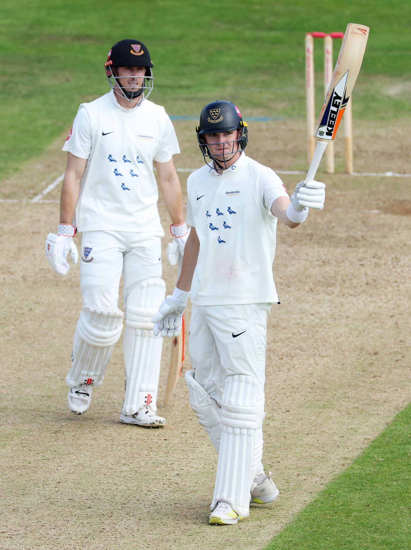 Jack Carson's half-century cemented Sussex's position