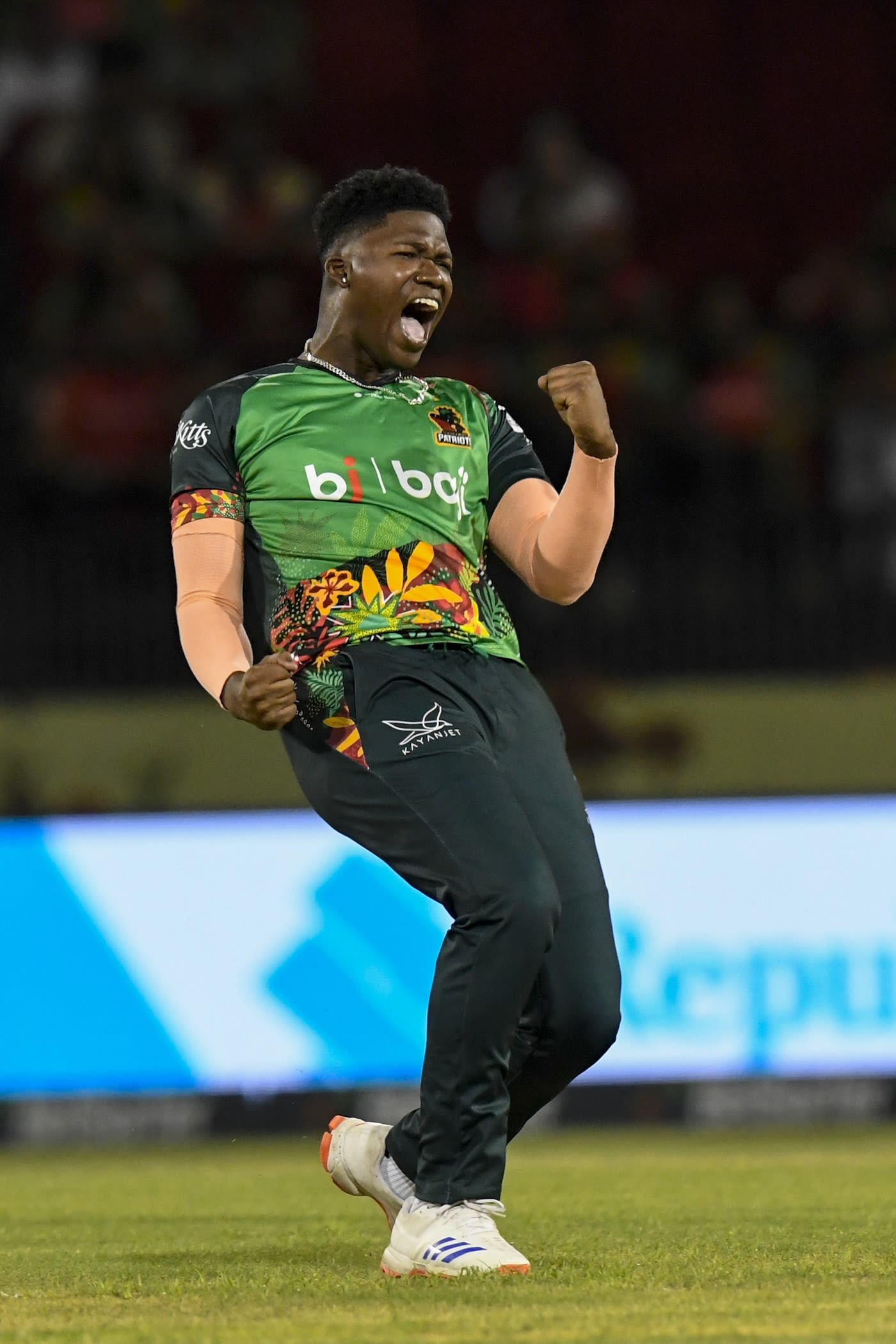 Ashmead Nedd struck twice in the first over