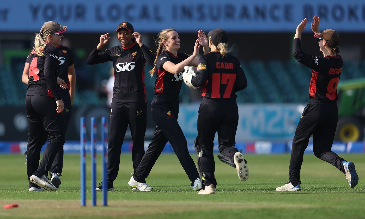 Kate Coppack was in the wickets for Sunrisers