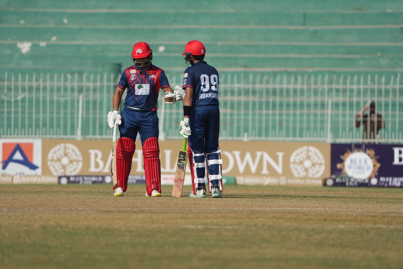 Muhammad Akhlaq and Muhammad Hurraira added 77 in quick time