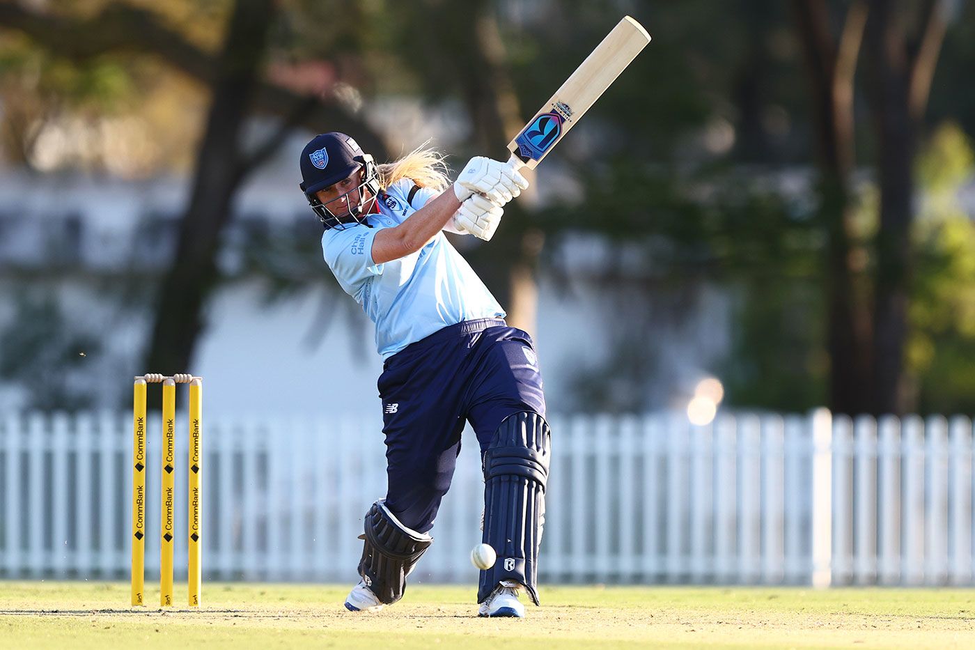 Sammy-Jo Johnson starred with bat and ball
