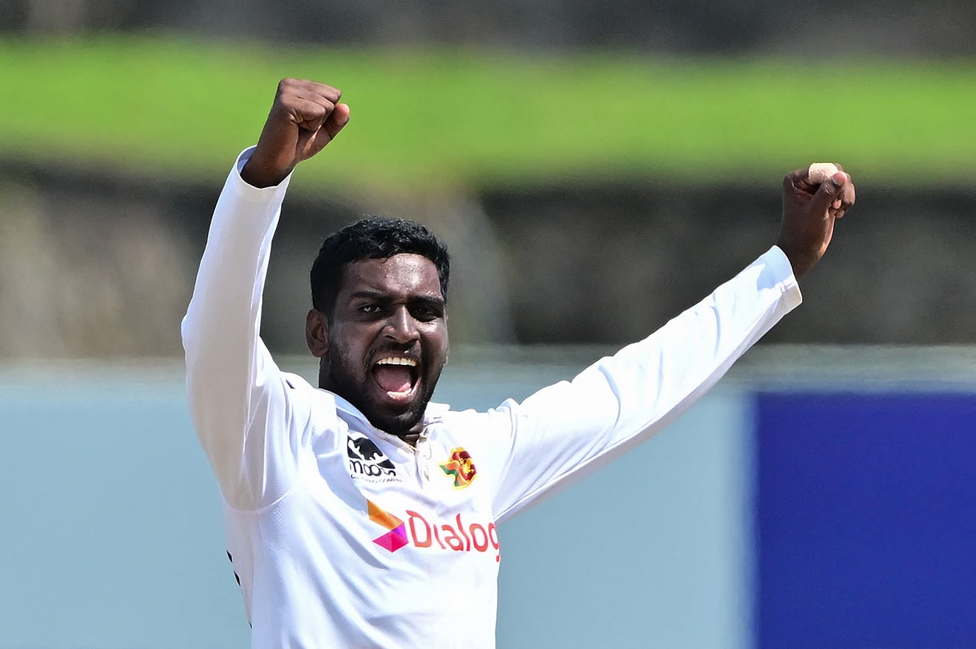 Nishan Peiris picked up the key wicket of Kane Williamson