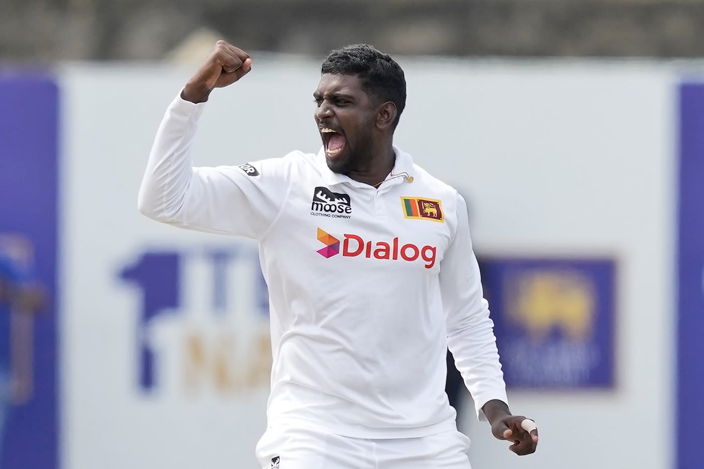 Nishan Peiris struck early on the fourth morning