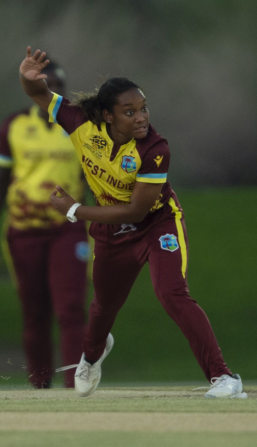Zaida James opened the bowling