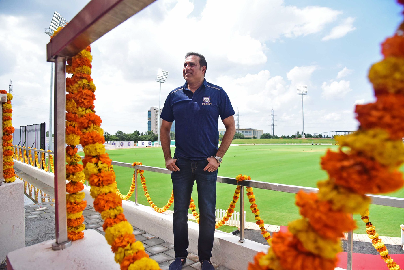 NCA chief VVS Laxman at BCCI's new Centre of Excellence in Bengaluru