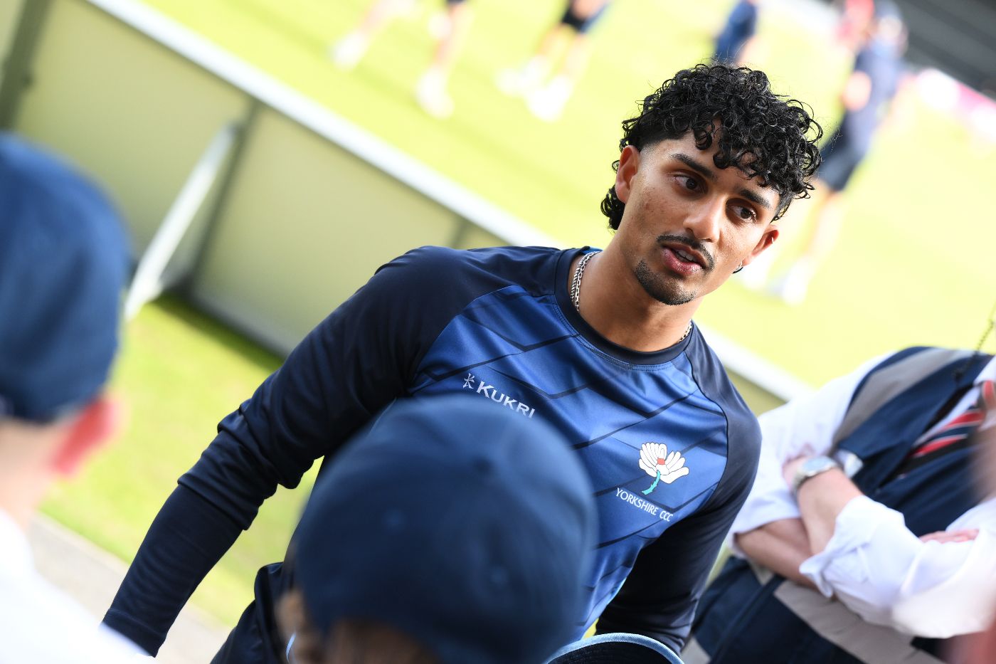 Jafer Chohan speaks to the fans