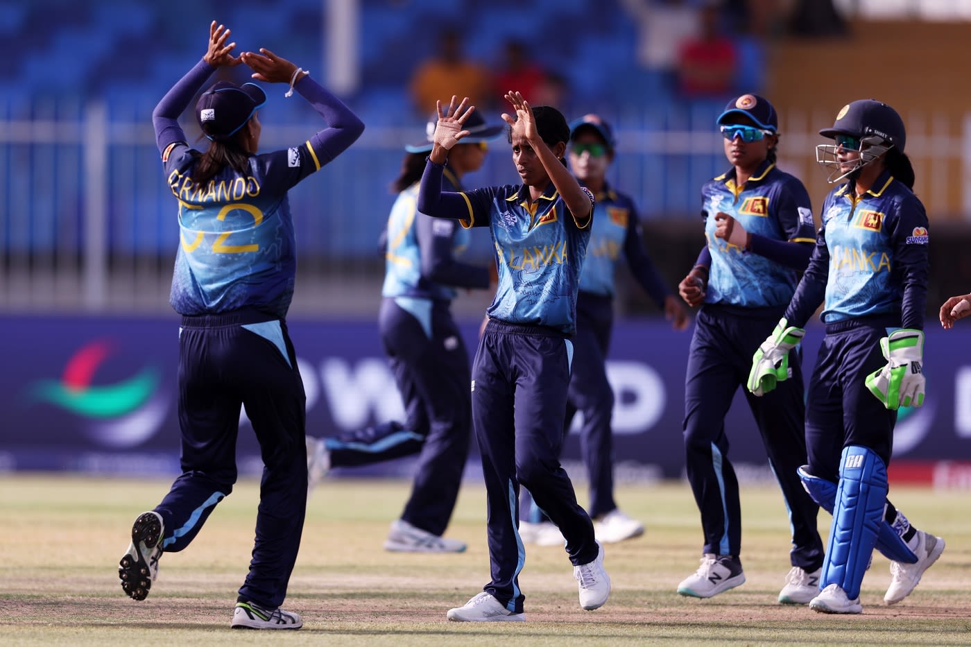 Udeshika Prabodhani cleaned up Alyssa Healy in the first over