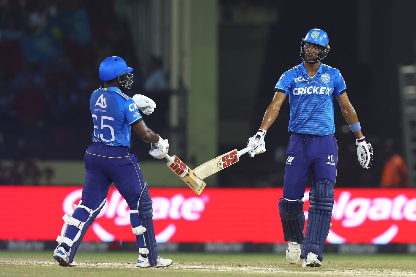 Aaron Jones and Roston Chase guided St Lucia Kings to their first CPL title
