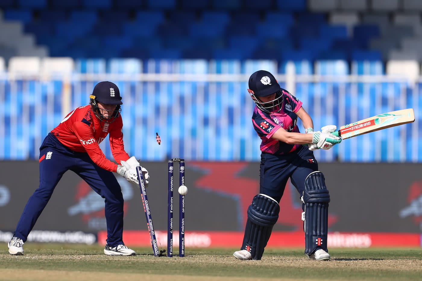 Lorna Jack-Brown fell for a duck in her farewell match