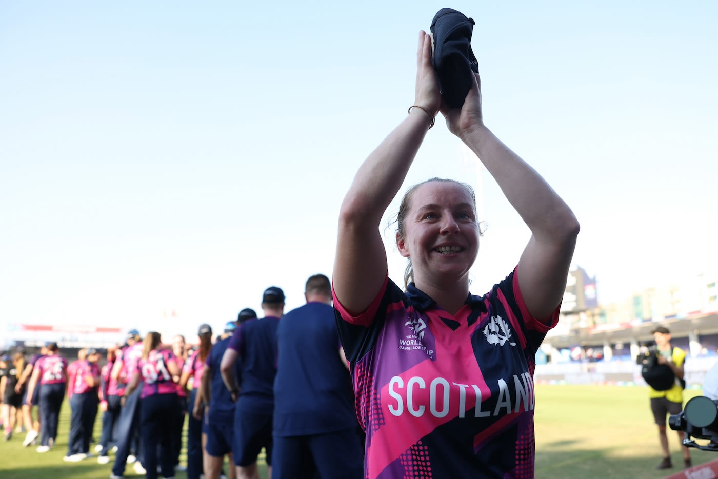 Lorna Jack-Brown signed off from international cricket after the match