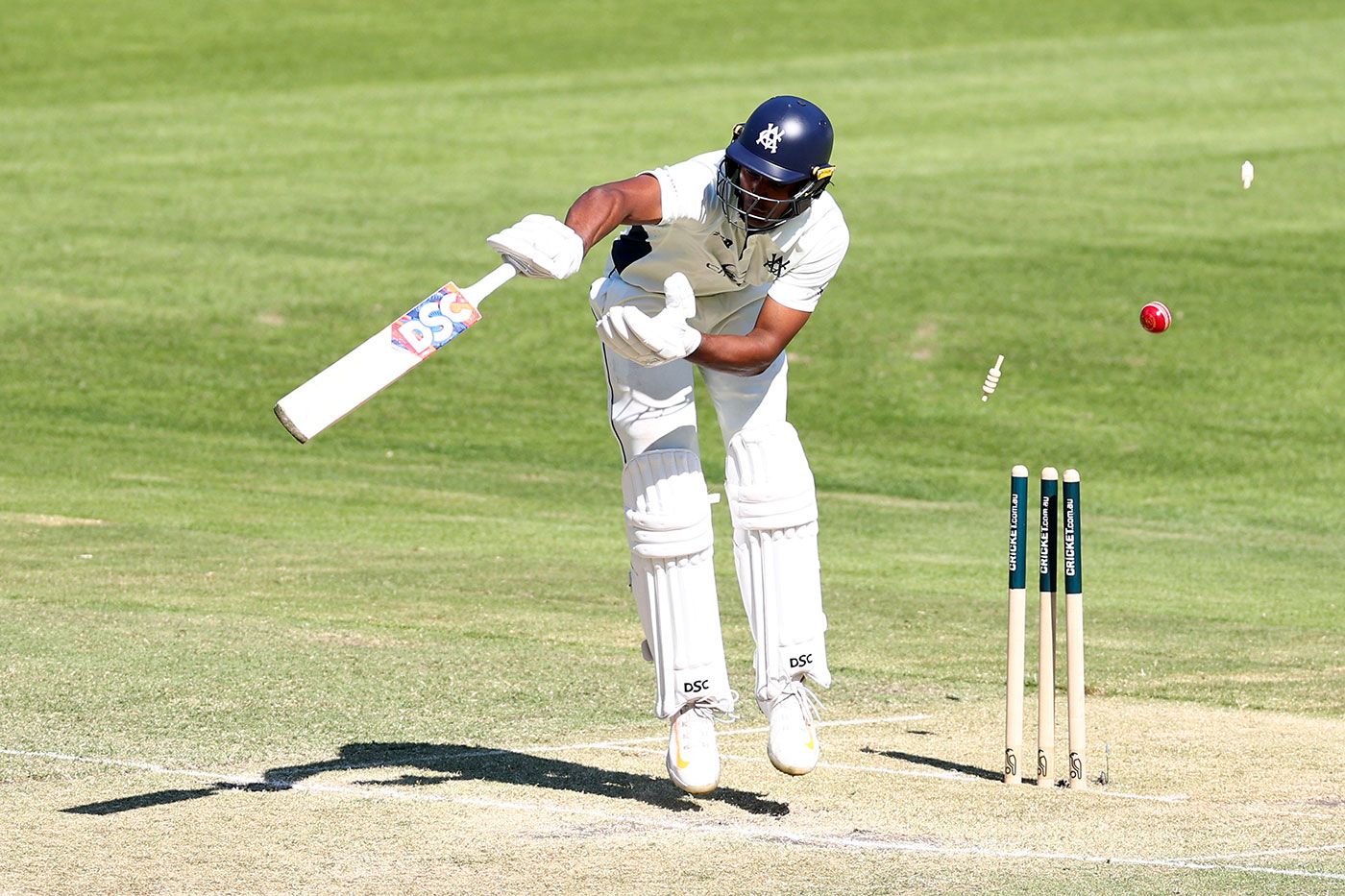 Ashley Chandrasinghe was cleaned up by Mitchell Starc