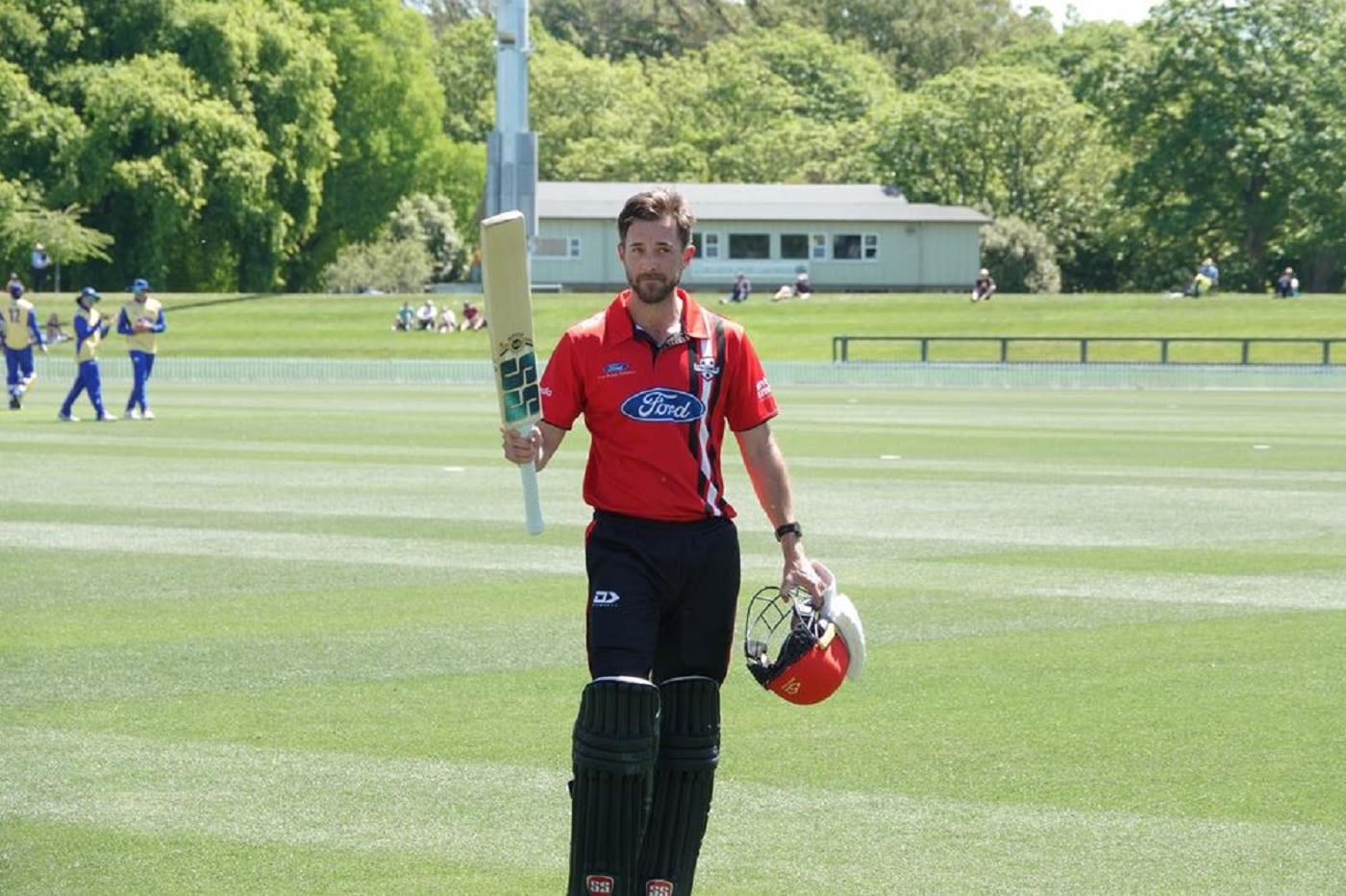 Chad Bowes marked his 100th List A game with a double-century