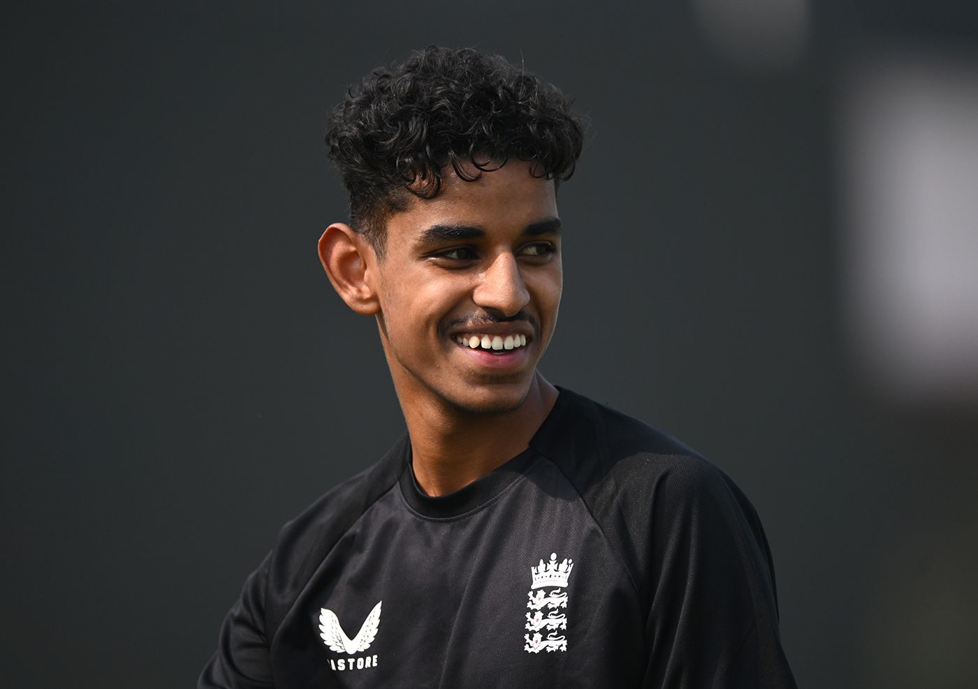 Tazeem Ali has been bowling to England's batters in the nets