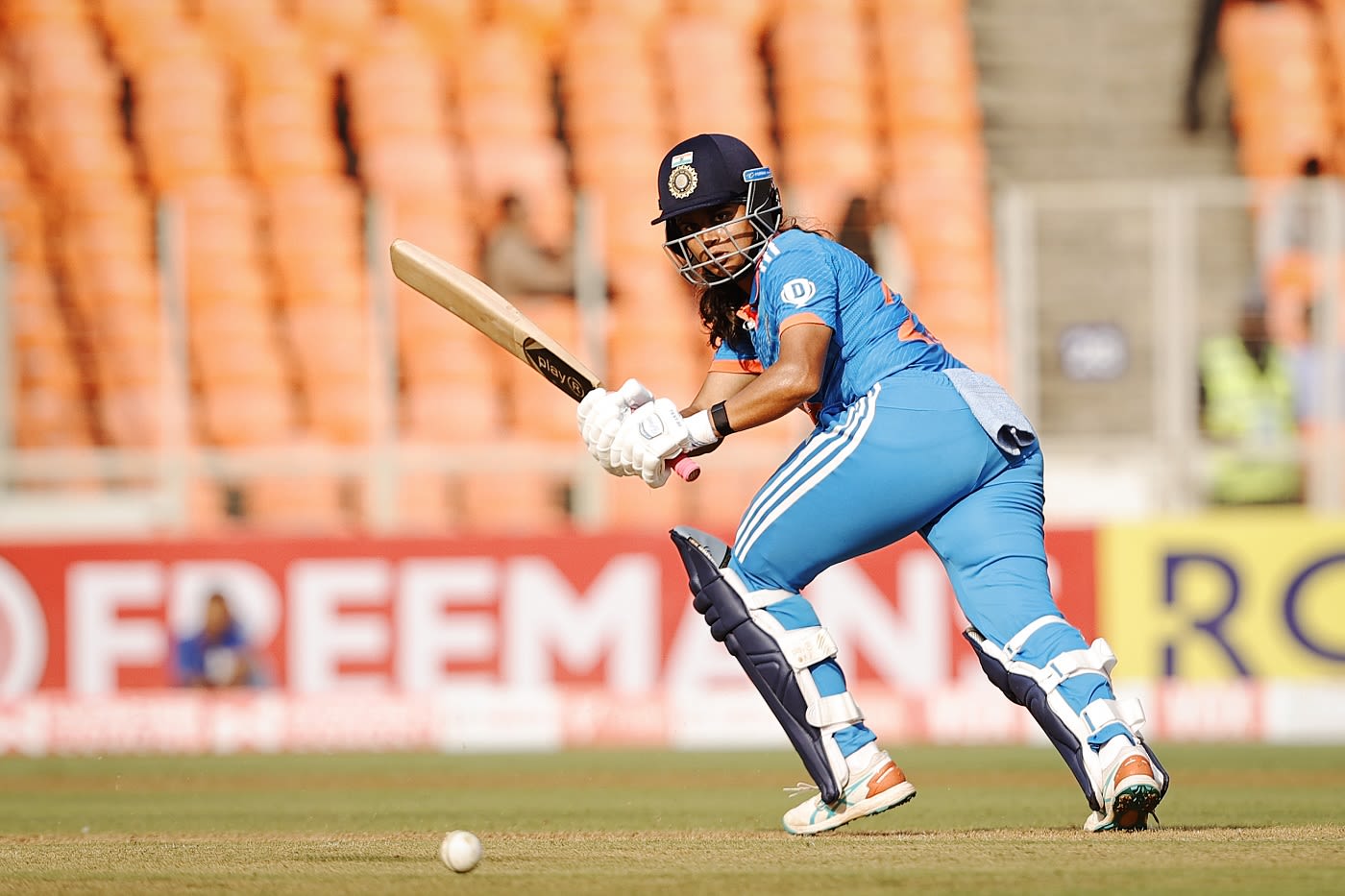 Tejal Hasabnis was solid in the middle order