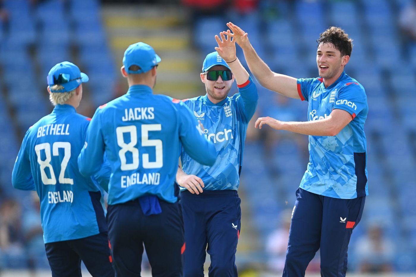 John Turner removed Evin Lewis for his second wicket