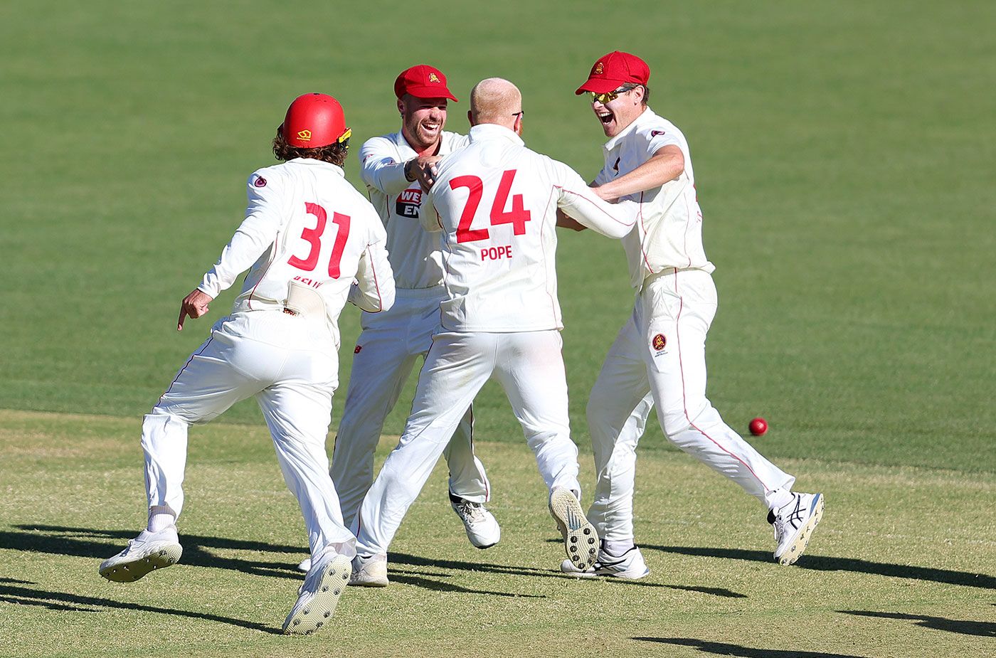 Lloyd Pope was the hero for South Australia on the final day