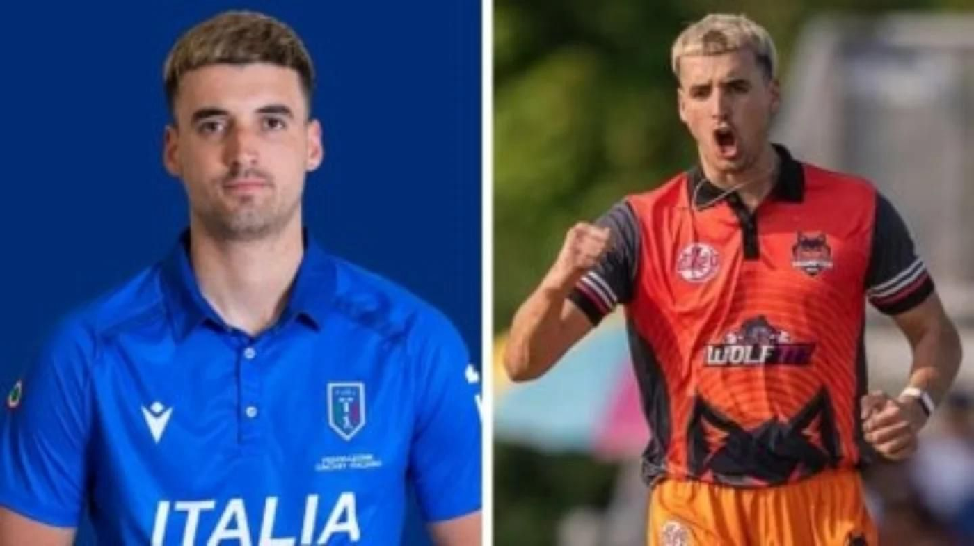 Thomas Draca in Italy and Brampton Wolves colours