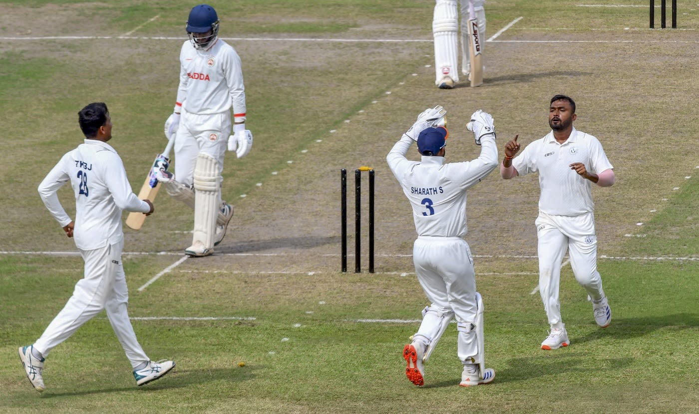 Abhijit Sarkar was among the wickets for Tripura