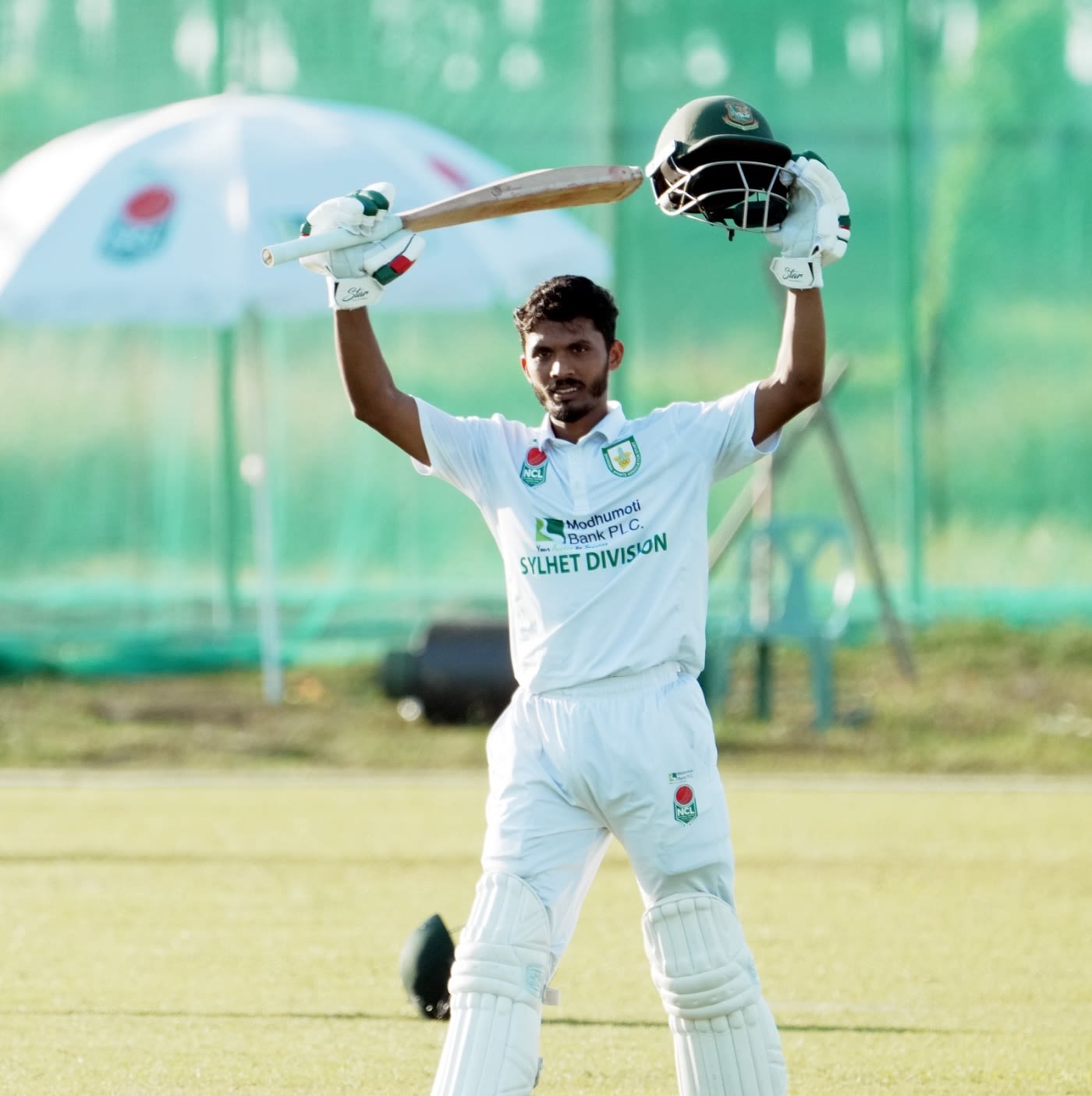 Amite Hasan made 213 against Khulna Division