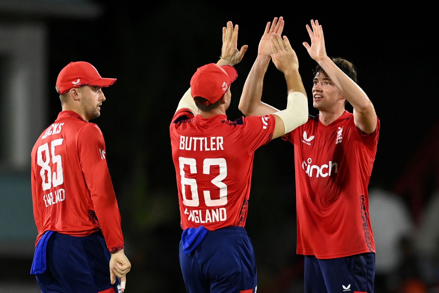 John Turner's maiden T20I wicket kept England fighting