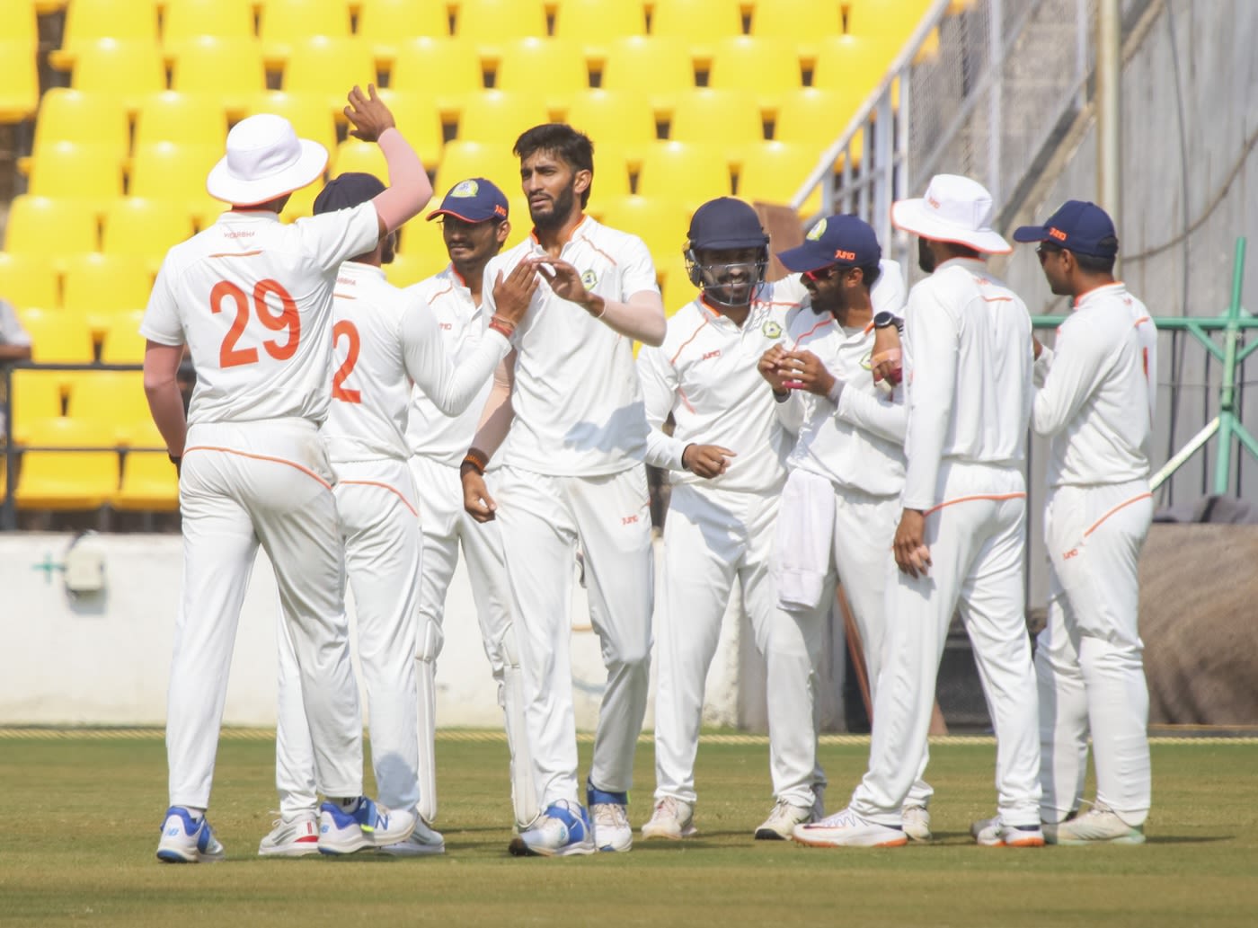Aditya Thakare struck early in Gujarat's second innings