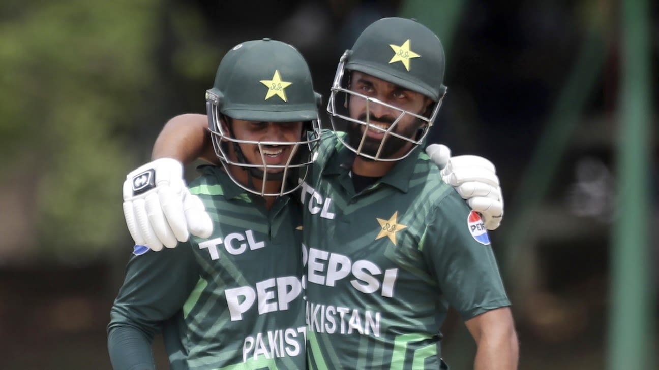 Ayub's 53-ball century levels series after Abrar and Salman strangle Zimbabwe