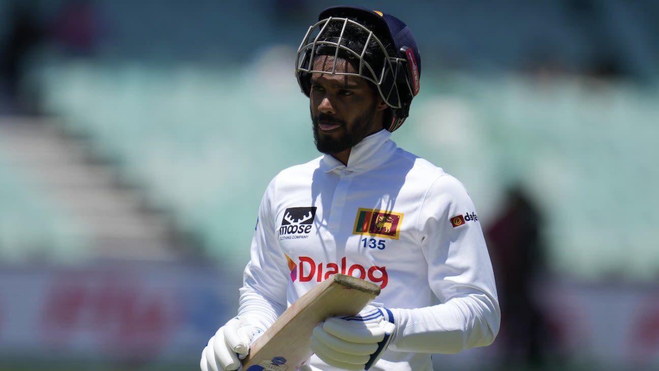 Dhananjaya de Silva steps down as Sri Lanka Test captain