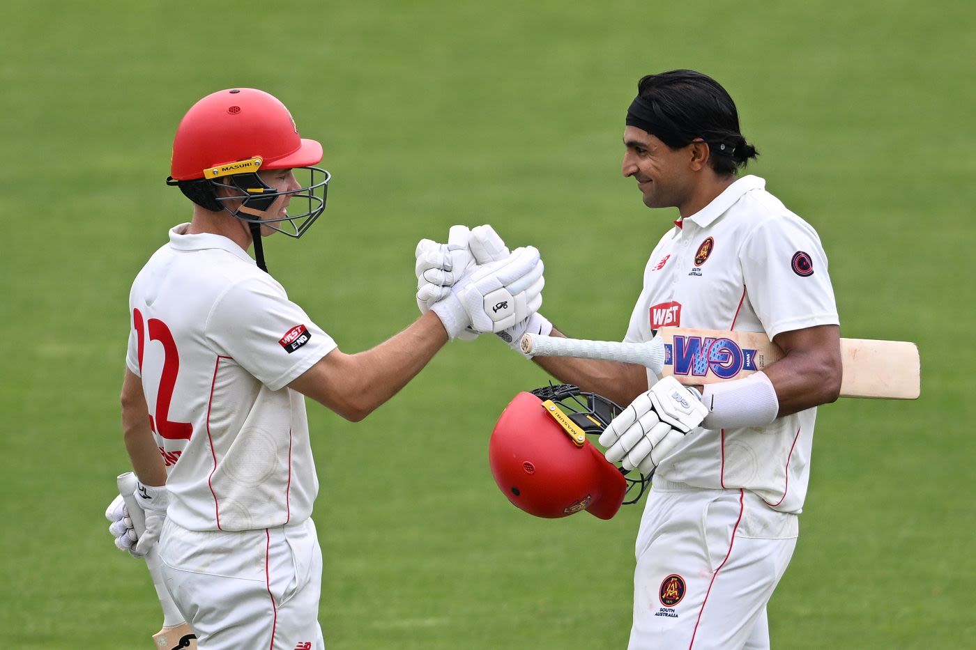 Henry Hunt and Jason Sangha both scored centuries