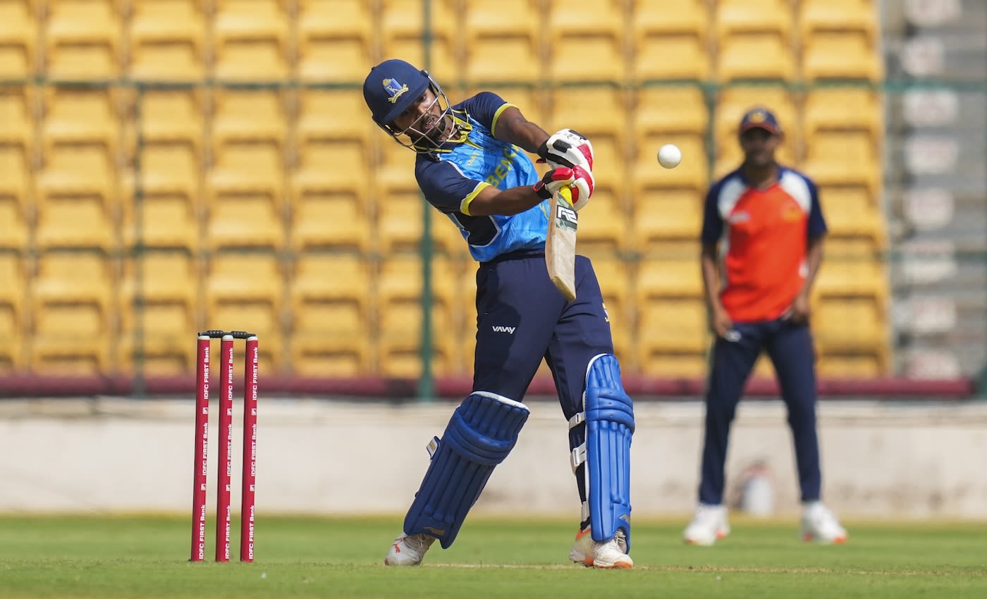 Karan Lal struck a couple of sixes