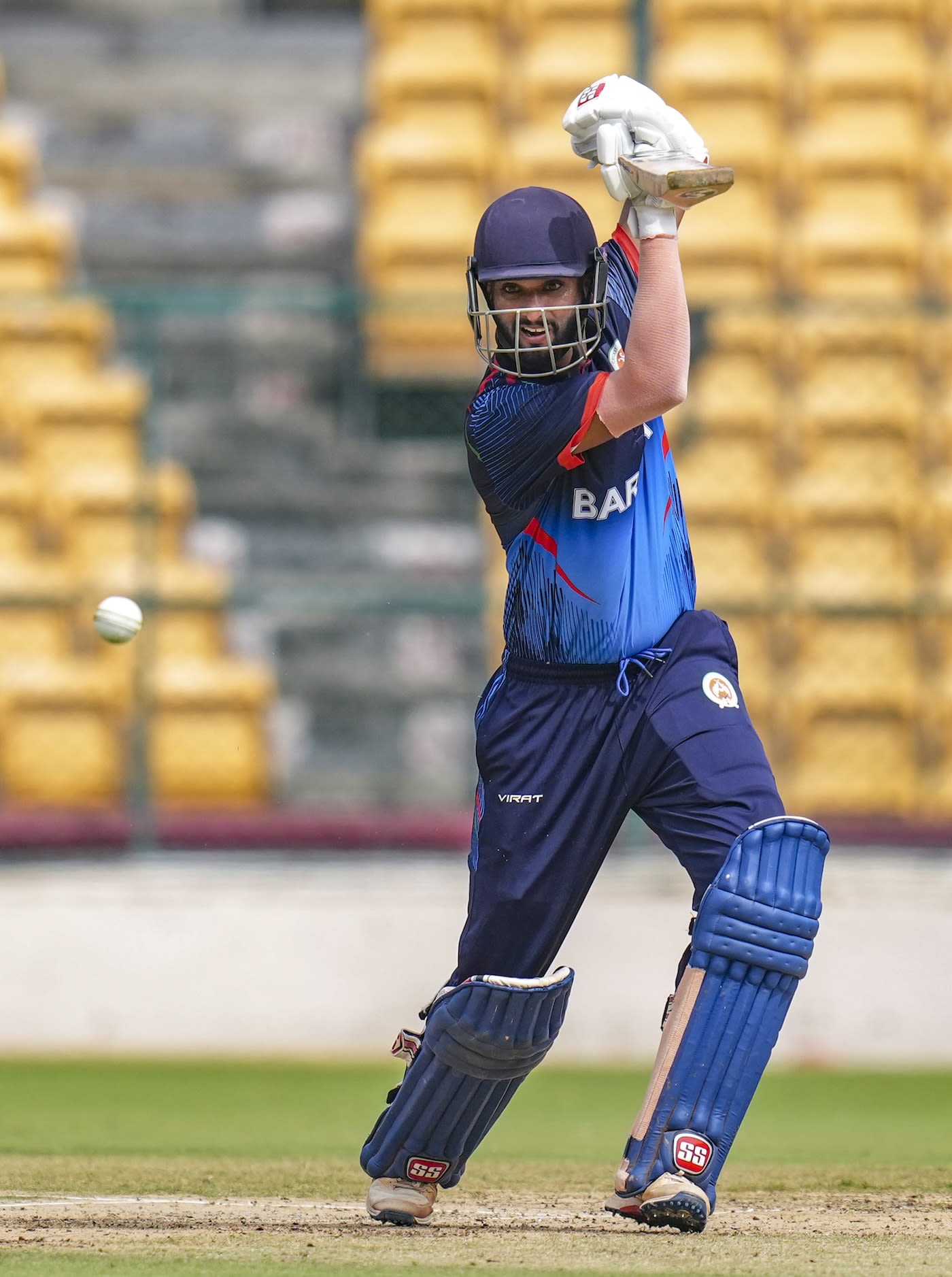 Abhimanyusingh Rajput struck a few boundaries at the top of the order