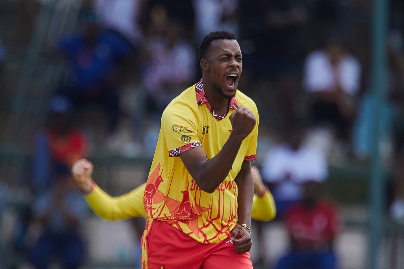 Trevor Gwandu struck with his first ball of the match
