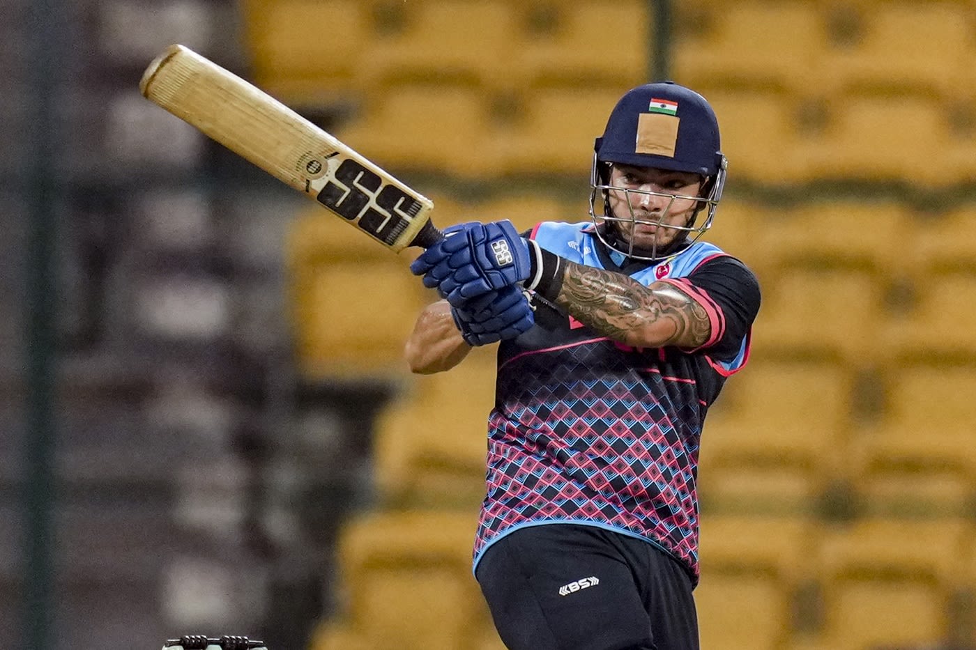 Anuj Rawat hit three fours and a six in his unbeaten 33