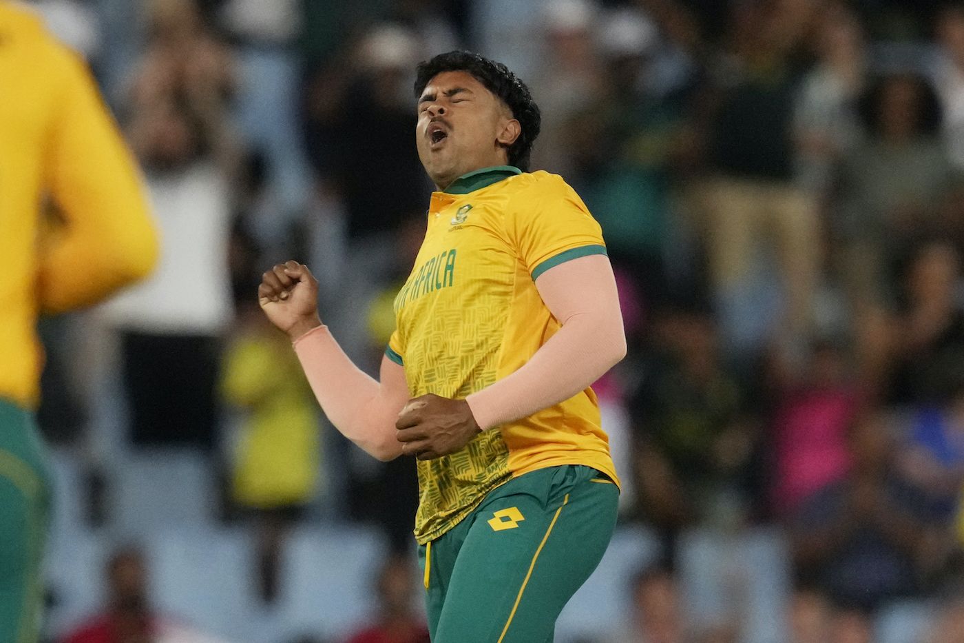 Dayyaan Galiem took 2 for 21 in his four overs