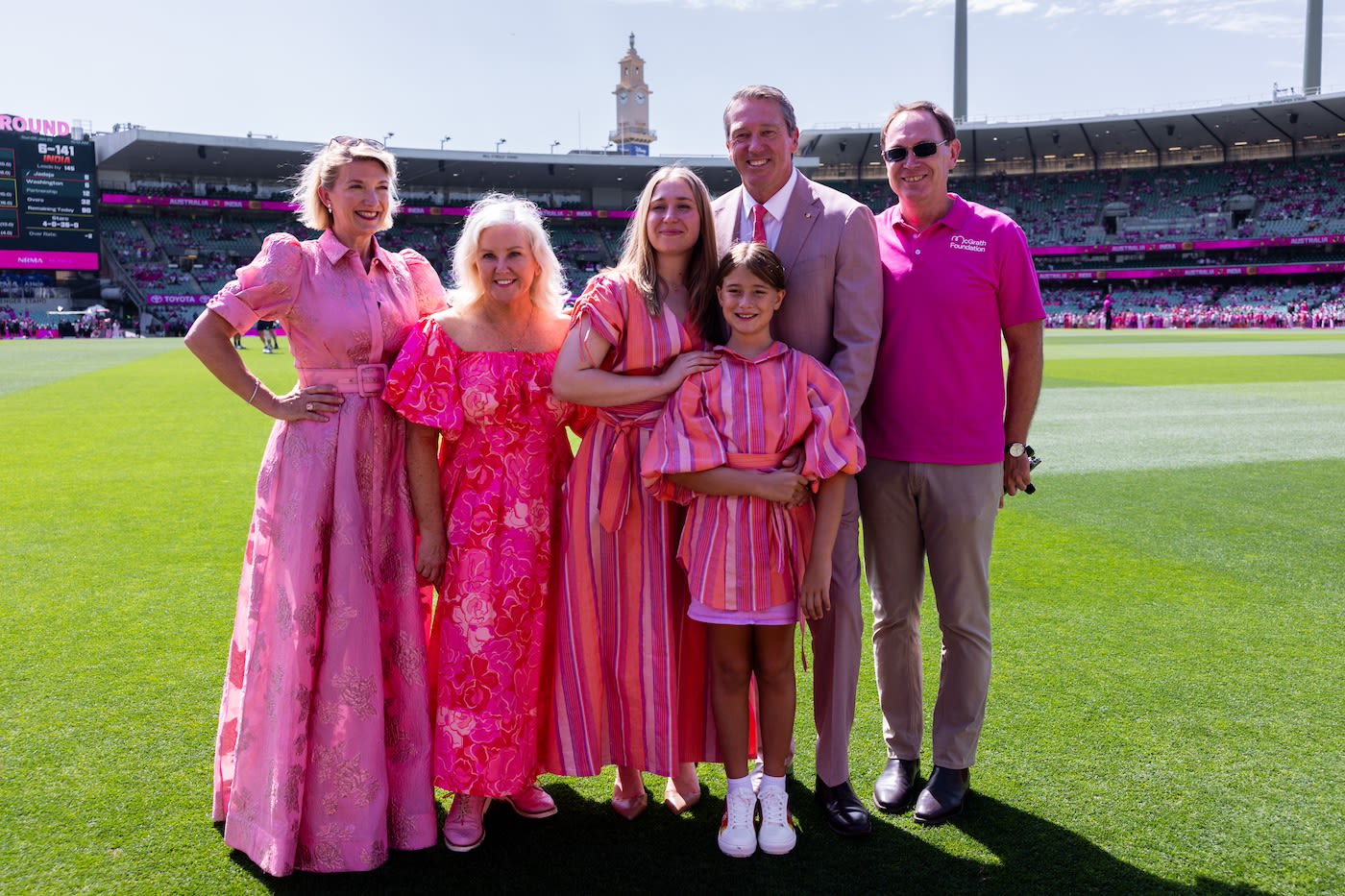 It was, as is tradition, Jane McGrath Day at the SCG